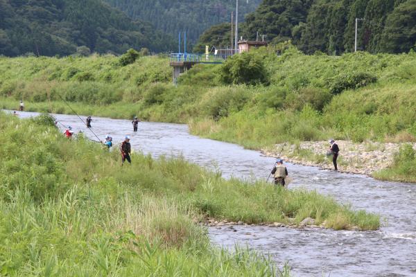 鮎釣り大会-2