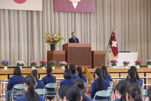 R7中学校卒業式